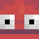Red skin: face render