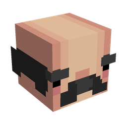 Black skin: head render