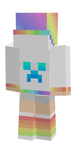 Classic skin: body, back render