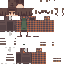 Black skin: raw texture render