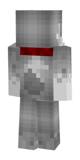 Dark skin: body, back render