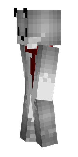 Dark skin: body, left side render