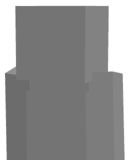 Black skin: bust render