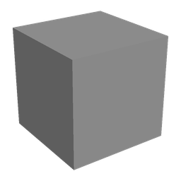 Black skin: head render