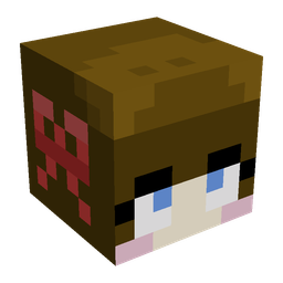 Brown skin: head render