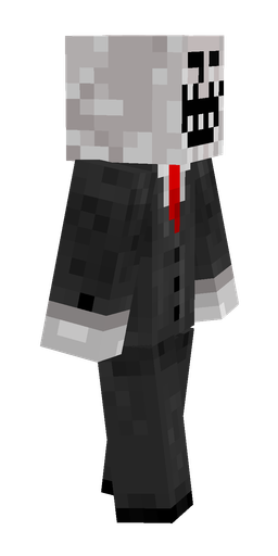 Black skin: body, right side render