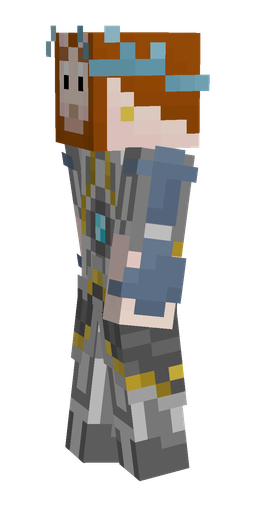 Gray skin: body, left side render