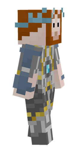 Gray skin: body, right side render
