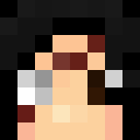 Black skin: face render