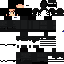 Black skin: raw texture render