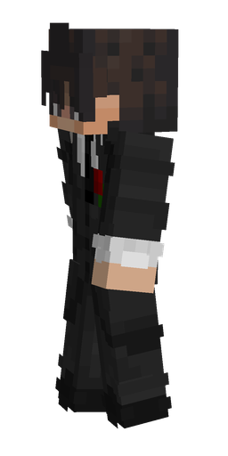 Black skin: body, left side render