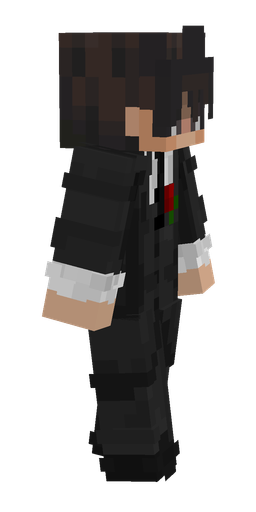 Black skin: body, right side render