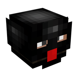 Black skin: head render