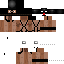 Black skin: raw texture render