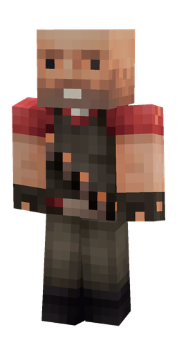 Black skin: body, front render