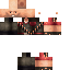 Black skin: raw texture render