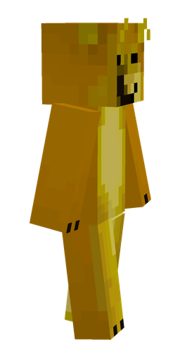 Brown skin: body, right side render