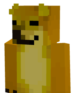 Brown skin: bust render