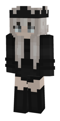 Black skin: body, front render