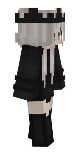 Black skin: body, right side render