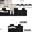 Black skin: raw texture render