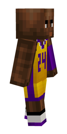 Brown skin: body, right side render
