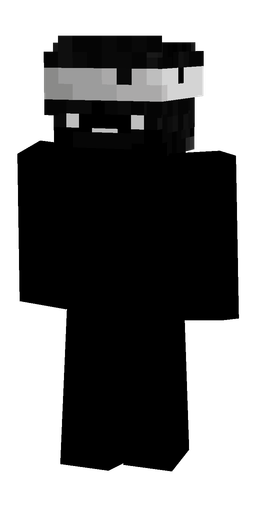 Black skin: body, front render