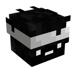 Black skin: head render