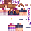 Classic skin: raw texture render