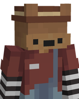 Brown skin: bust render