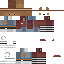 Brown skin: raw texture render