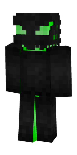 Black skin: body, front render