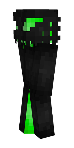 Black skin: body, left side render