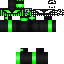 Black skin: raw texture render