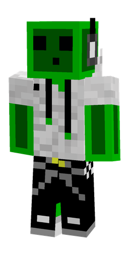 Black skin: body, front render