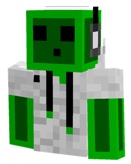 Black skin: bust render