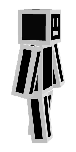 Black skin: body, right side render