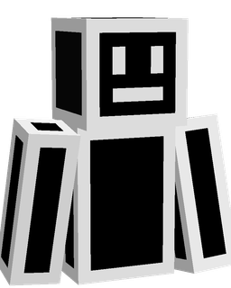Black skin: bust render