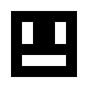 Black skin: face render