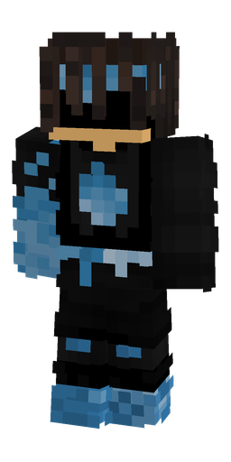 Black skin: body, front render