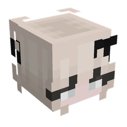 Black skin: head render