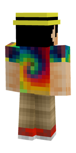 Classic skin: body, back render
