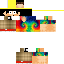 Classic skin: raw texture render