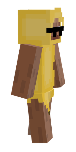 Brown skin: body, right side render