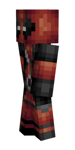 Black skin: body, left side render