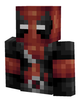 Black skin: bust render