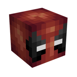 Black skin: head render