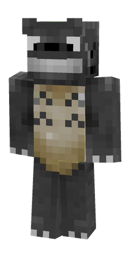 Black skin: body, front render