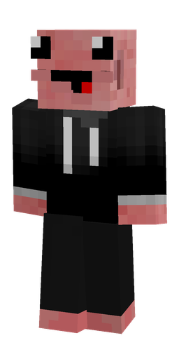 Black skin: body, front render