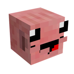 Black skin: head render
